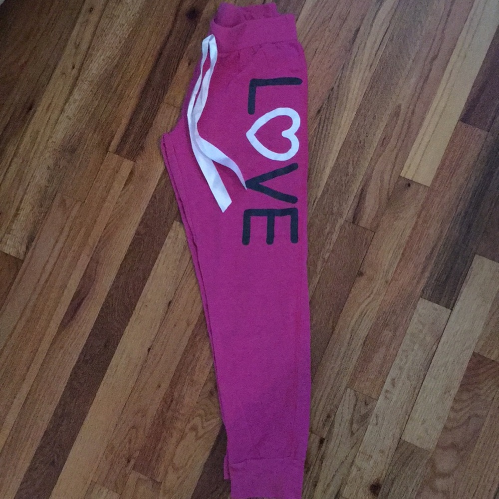 Lounge crop sweat pants